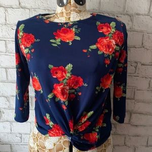 3 quarter long sleeve shirt